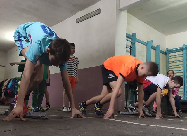 На старті хлопці.